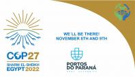 Portos do Paraná é a única autoridade portuária do mundo a palestrar na COP27