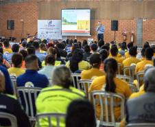Cerca de 1100 trabalhadores prestigiaram o encontro de reflexão sobre prevenção de acidentes de trabalho e também de muita confraternização