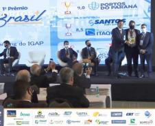 Empresa pública venceu em duas das quatro categorias do prêmio “Portos + Brasil”, entregue na noite desta terça-feira (25), pelo Ministério da Infraestrutura.