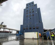 Silo obsoleto será demolido para dar mais espaço operacional ao Porto de Paranaguá