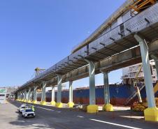 Obras no cais do Porto de Paranaguá aumentam segurança e eficiência das operações