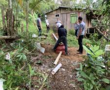Projeto da Portos do Paraná leva saneamento básico a moradores de Eufrasina