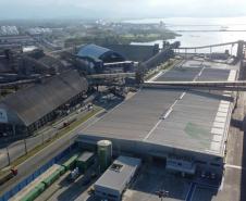 Painéis fotovoltaicos incrementam sustentabilidade no terminal da Klabin no porto
