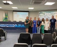 Colaboradores da Portos do Paraná lotam auditório em evento do Novembro Azul