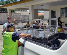 Portos do Paraná doa equipamentos para o Lar de Idosos Perseverança