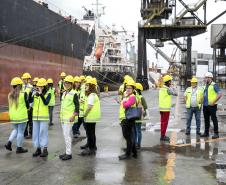 Portos do Paraná recebe a visita de integrantes da Justiça Trabalhista de Paranaguá