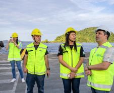 Delegacia de Proteção ao Meio Ambiente visita o Porto de Paranaguá