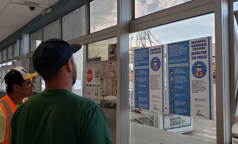 Os portos de Paranaguá e Antonina adotam uma série de medidas preventivas para o controle novo Coronavírus (vírus 2019-nCoV).