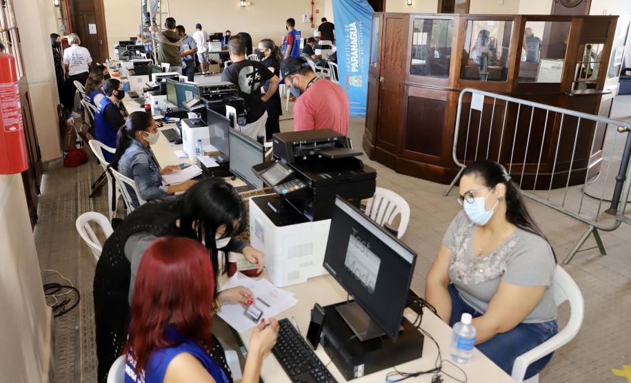 Mais de 80% dos portuários foram vacinados no Paraná.