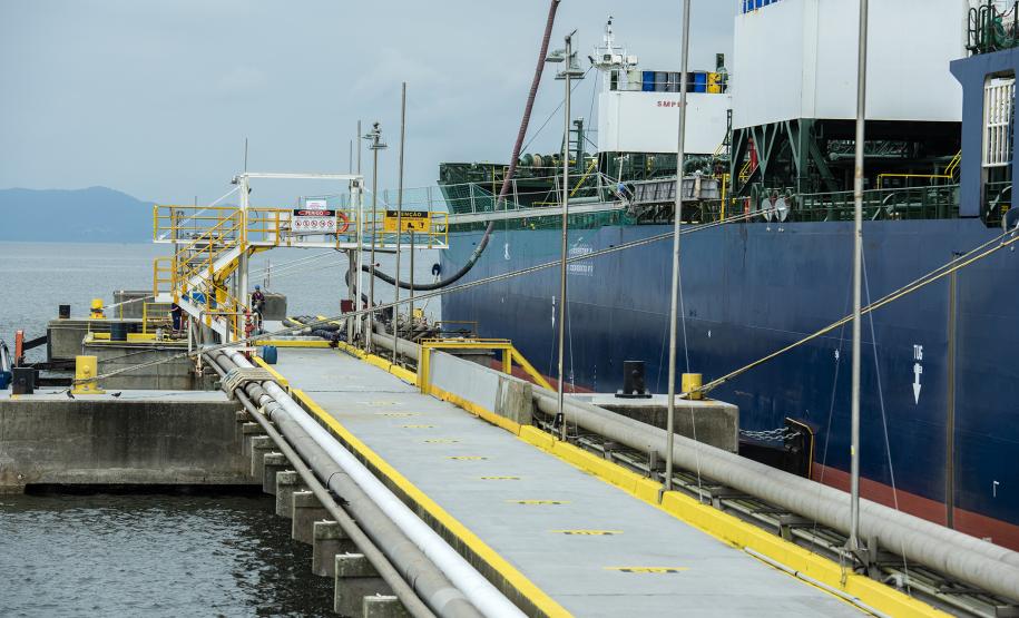 Na exportação, destaque para as altas registradas no embarque da soja, do açúcar, dos óleos vegetais, da carga geral – em especial dos contêineres – e da celulose.