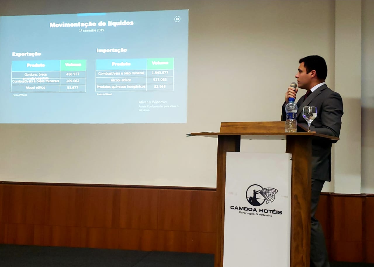 Empresa Portos do Paraná participa de evento sobre cabotagem