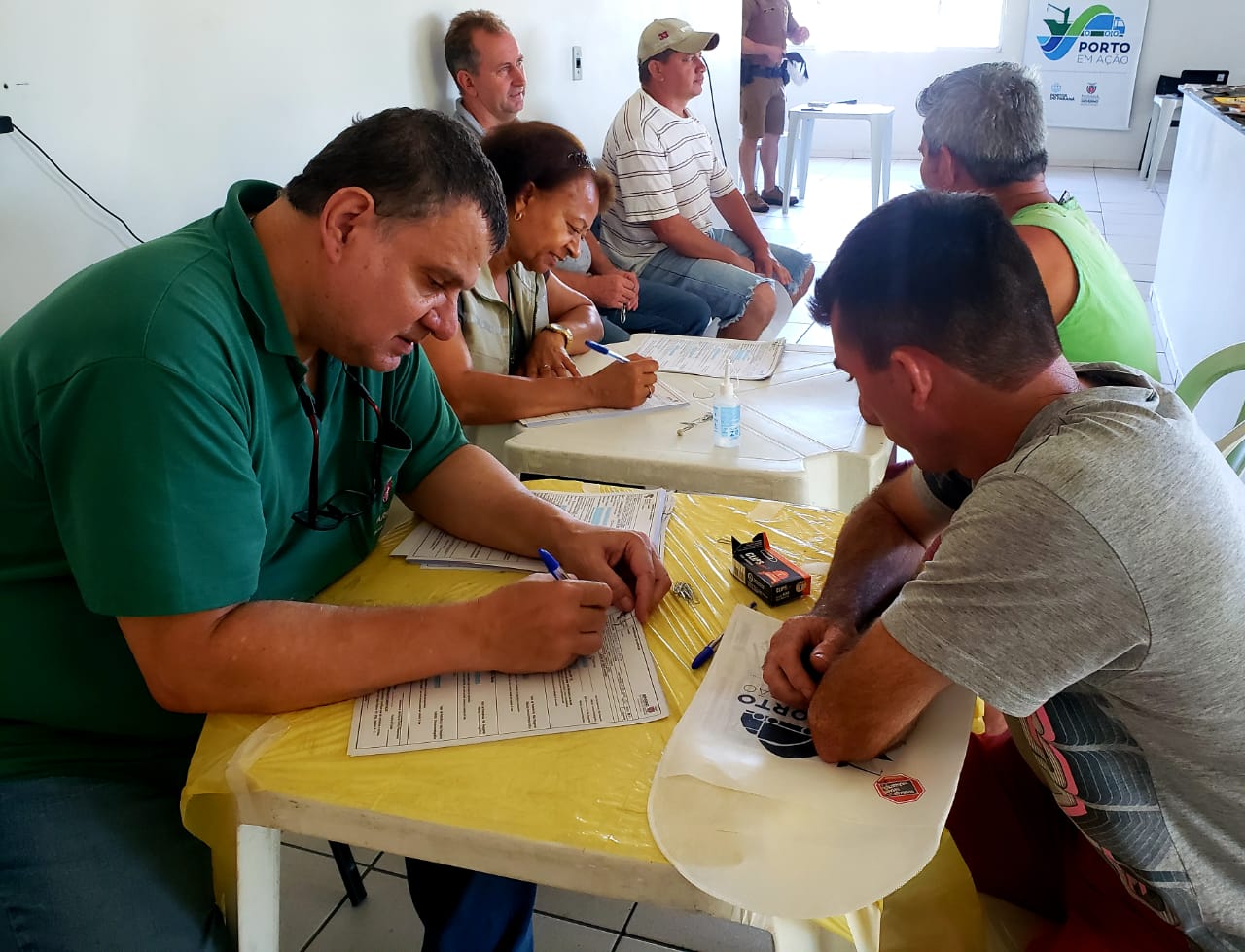 Primeira edição do ano do projeto foi realizado no Porto de Paranaguá. Em 2020 também vai contemplar as comunidades das ilhas que estão nas áreas de abrangência dos Portos de Paranaguá e Antonina.