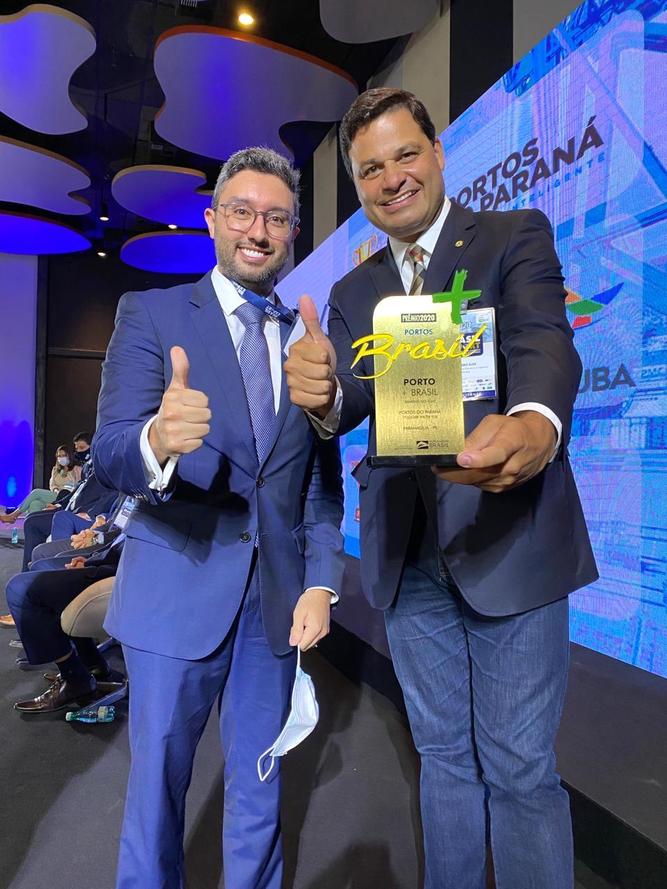 Empresa pública venceu em duas das quatro categorias do prêmio “Portos + Brasil”, entregue na noite desta terça-feira (25), pelo Ministério da Infraestrutura.