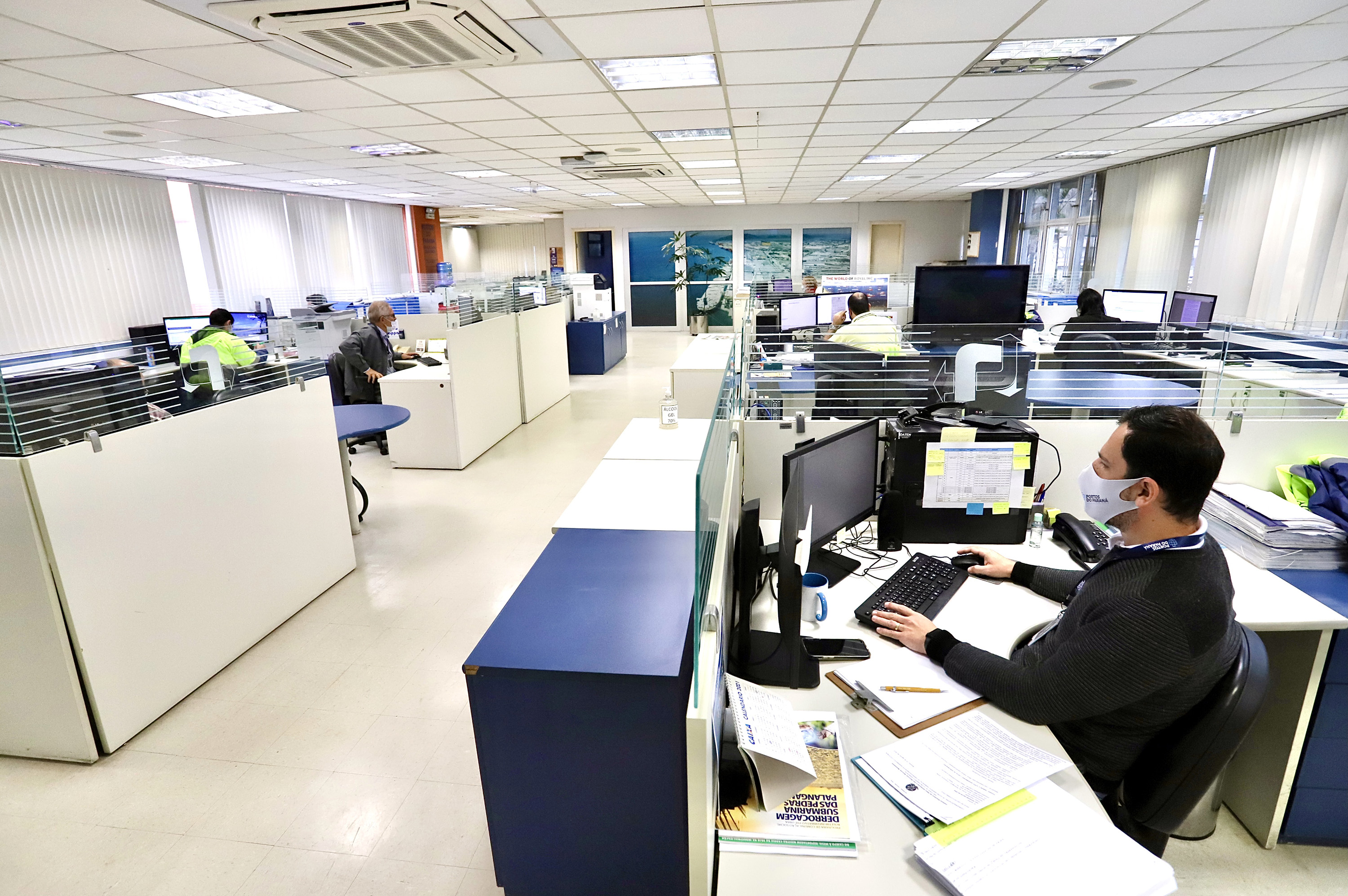 Portos do Paraná já investiu mais de R$14 milhões no combate e prevenção à Covid-19