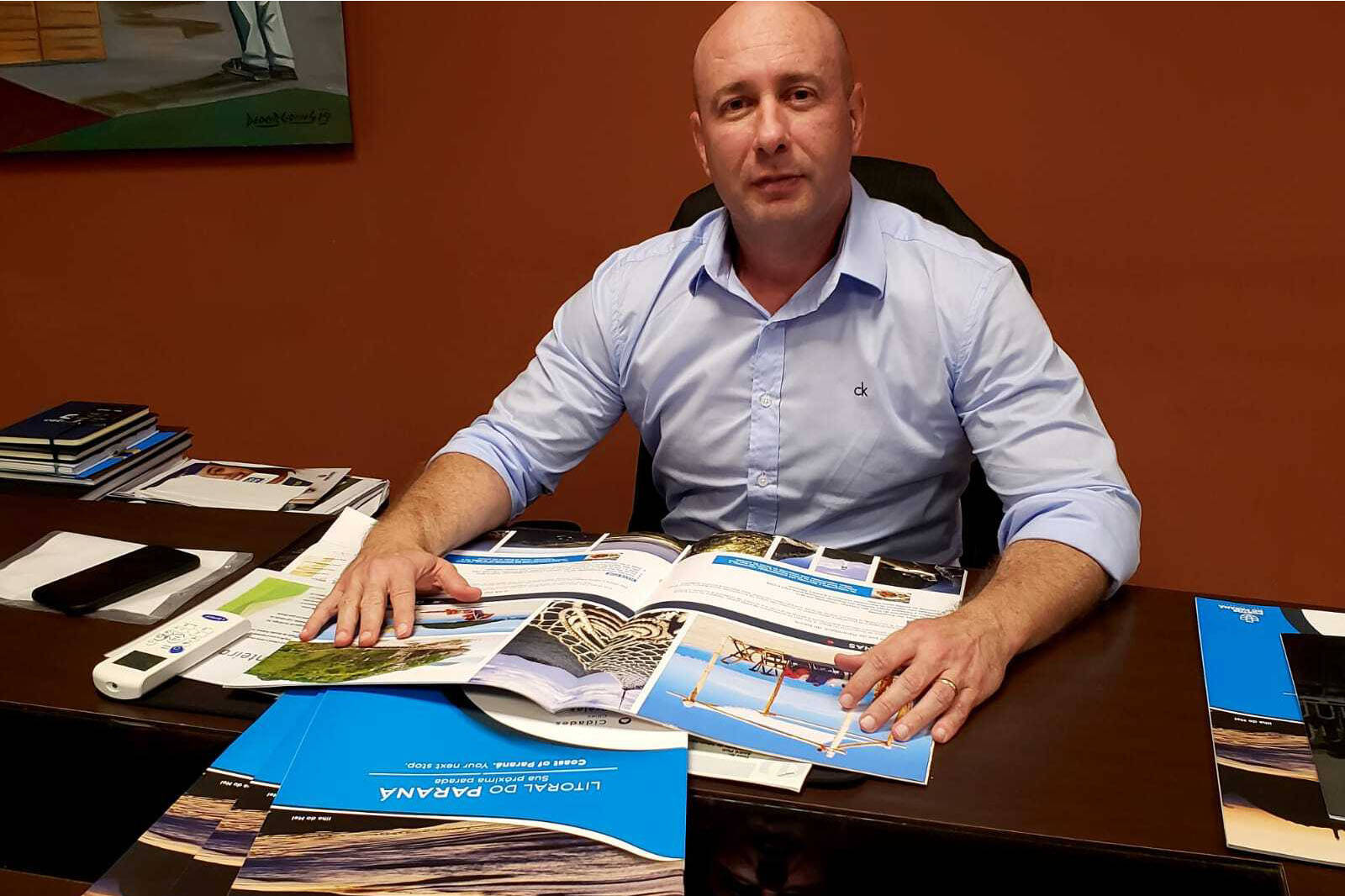 André Pioli, diretor de Desenvolvimento Empresarial da portos do Paraná