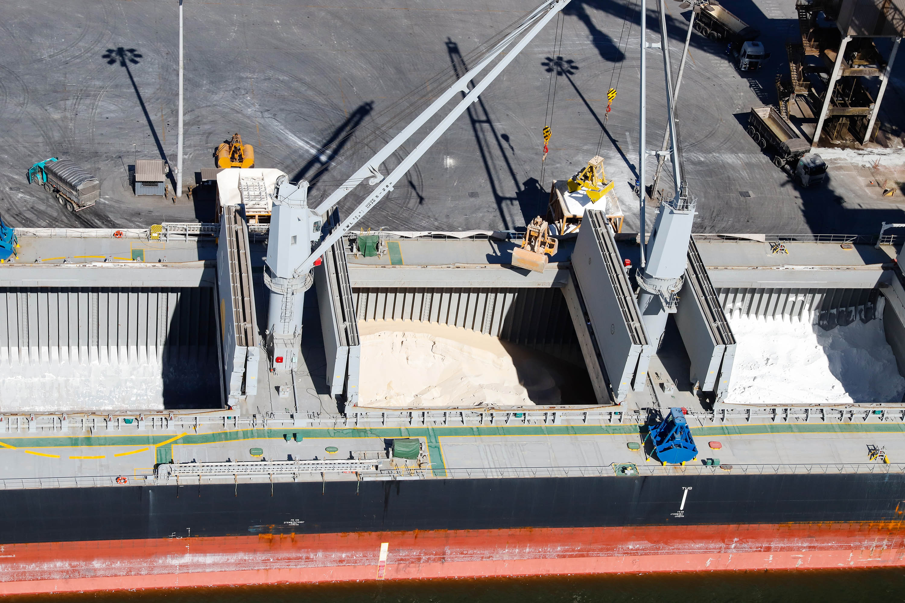 Importação de fertilizantes segue em alta nos portos do Paraná
