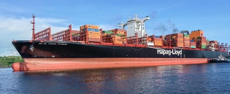 TCP RECEBE MAIOR NAVIO EM CAPACIDADE DA HISTÓRIA DO TERMINAL Rio de Janeiro Express também é o maior em número de tomadas: embarcação possui 2.200 plugues para contêineres refrigerados