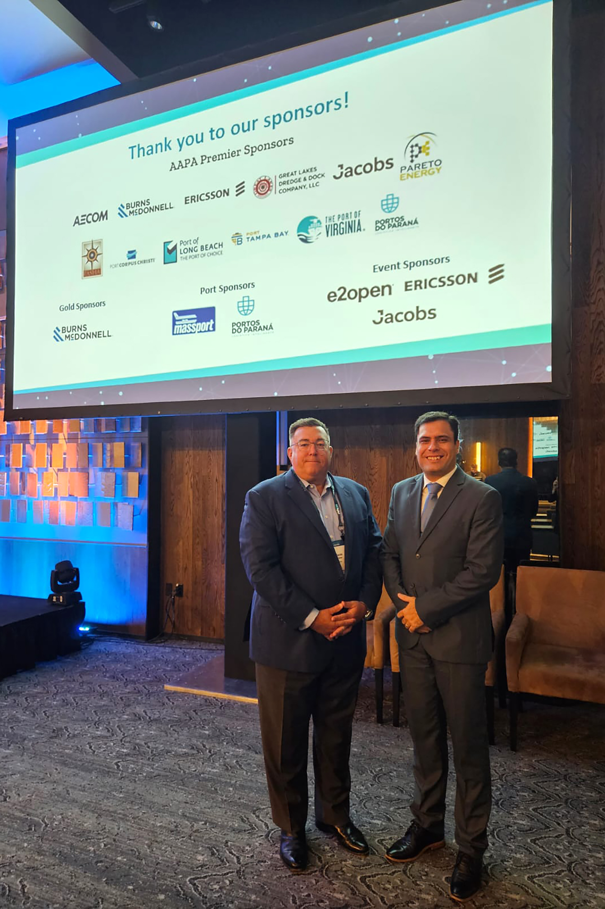 Portos do Paraná apresenta projetos de inovação em evento do setor nos Estados Unidos