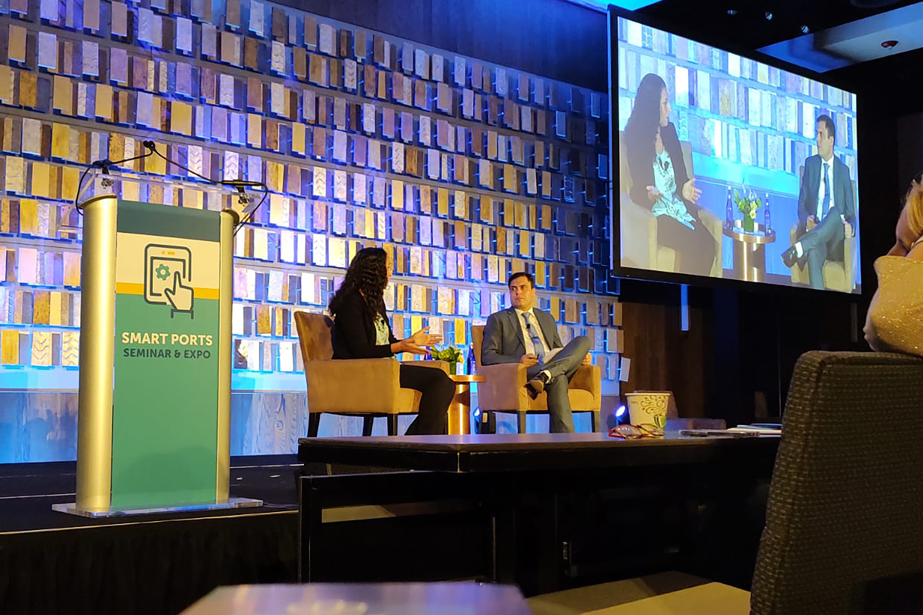 Portos do Paraná apresenta projetos de inovação em evento do setor nos Estados Unidos