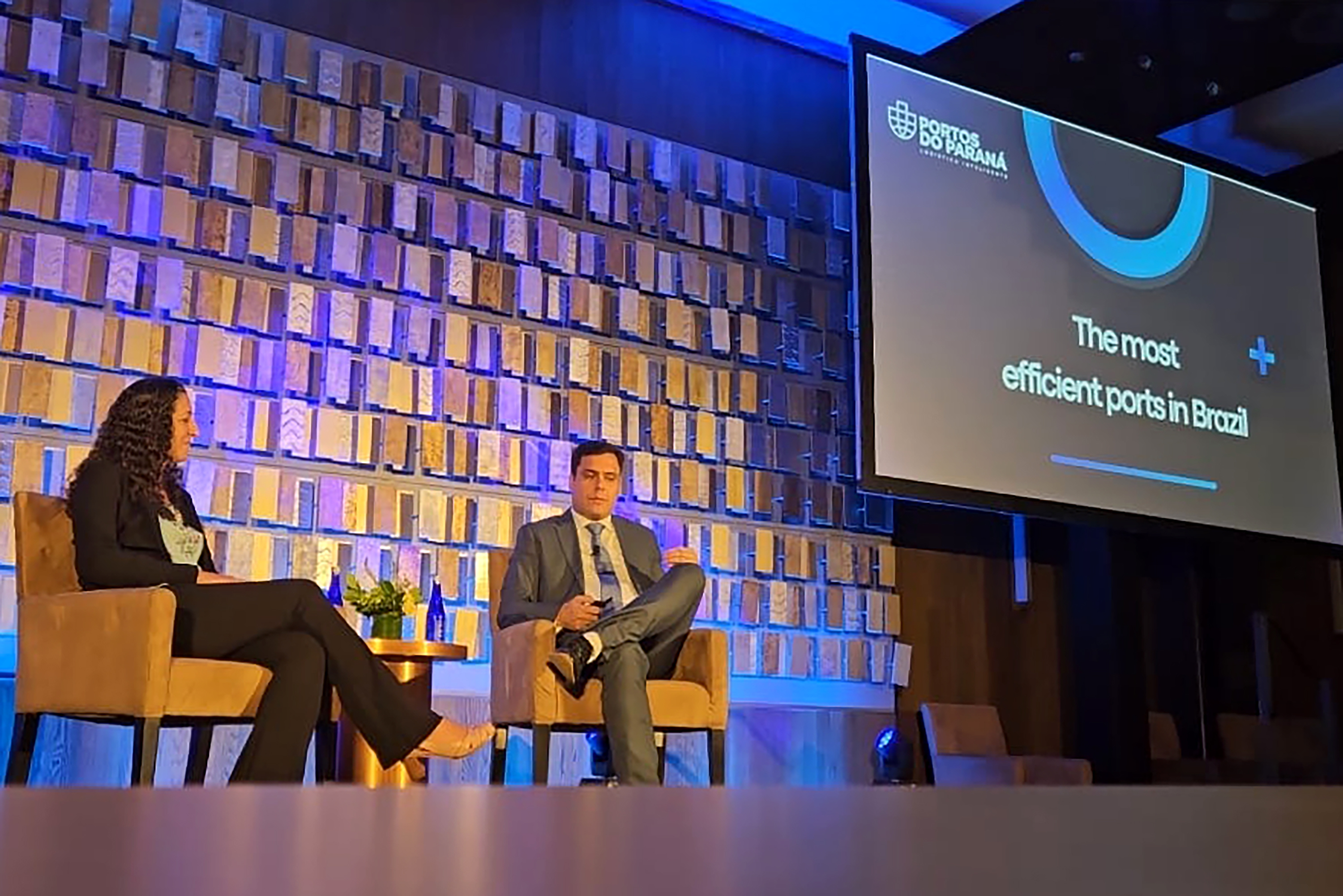 Portos do Paraná apresenta projetos de inovação em evento do setor nos Estados Unidos