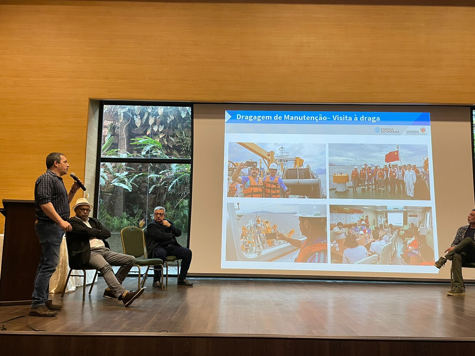 Portos do Paraná apresenta ações e projetos em seminário de inovação