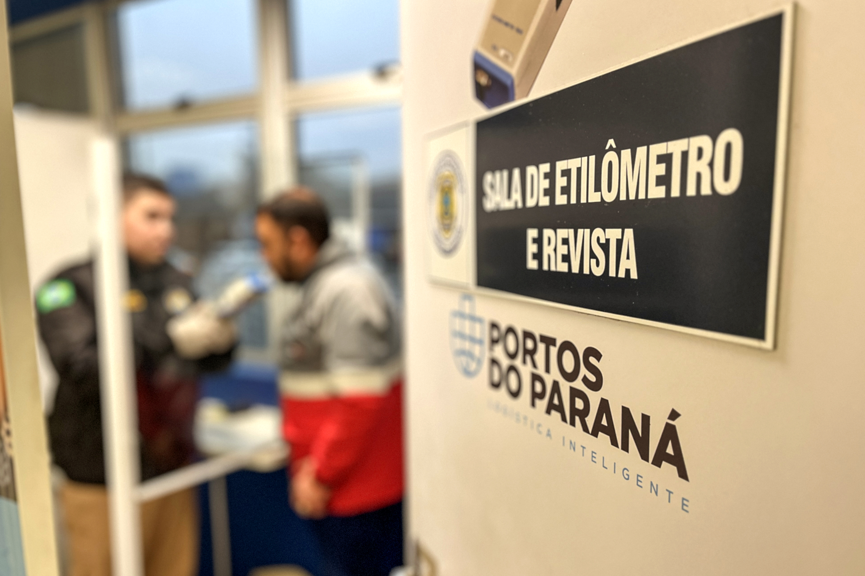 Portos do Paraná altera margem de segurança em testes de bafômetro