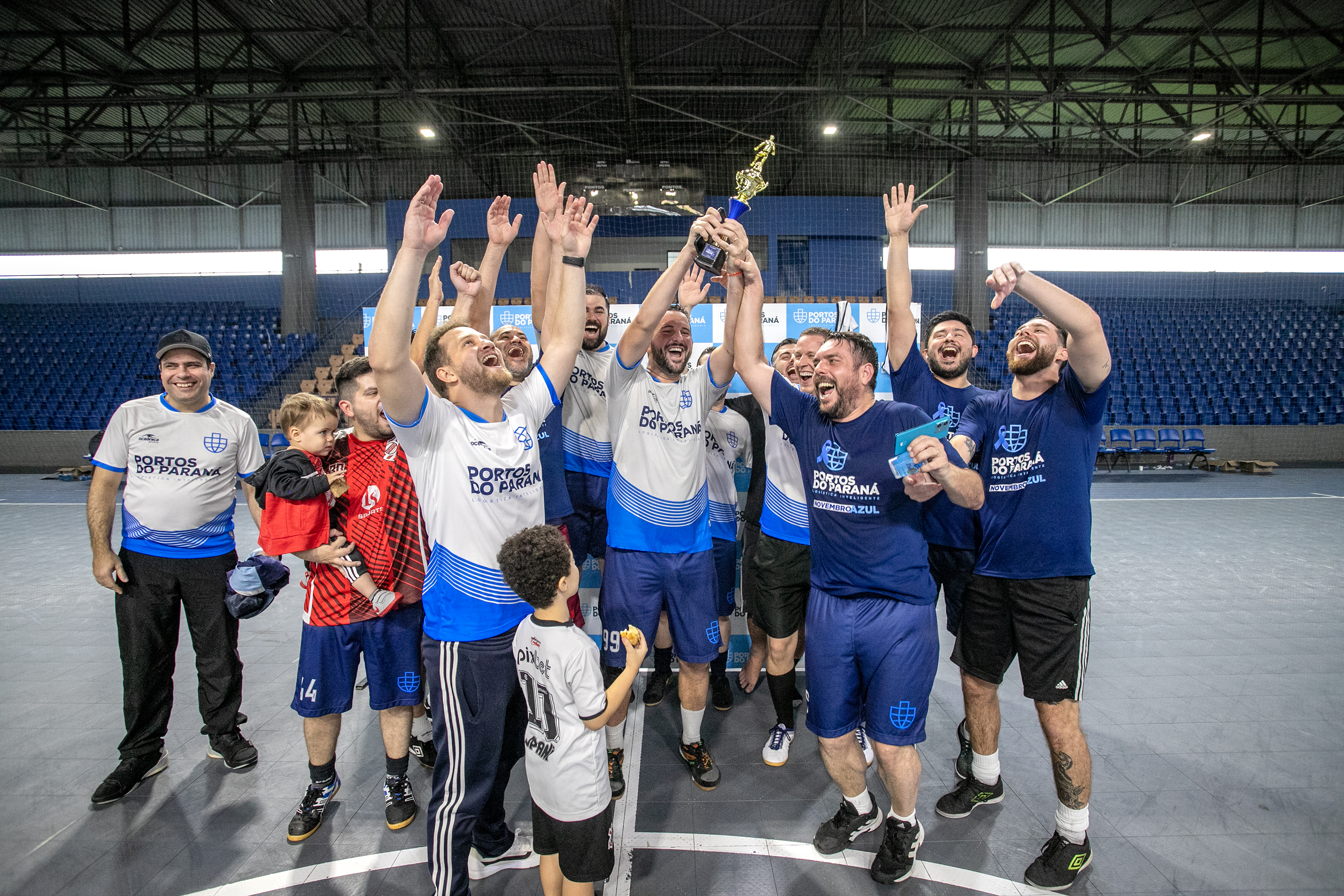 Taguaré F.C. é tetracampeão do Torneio Novembro Azul de Futsal