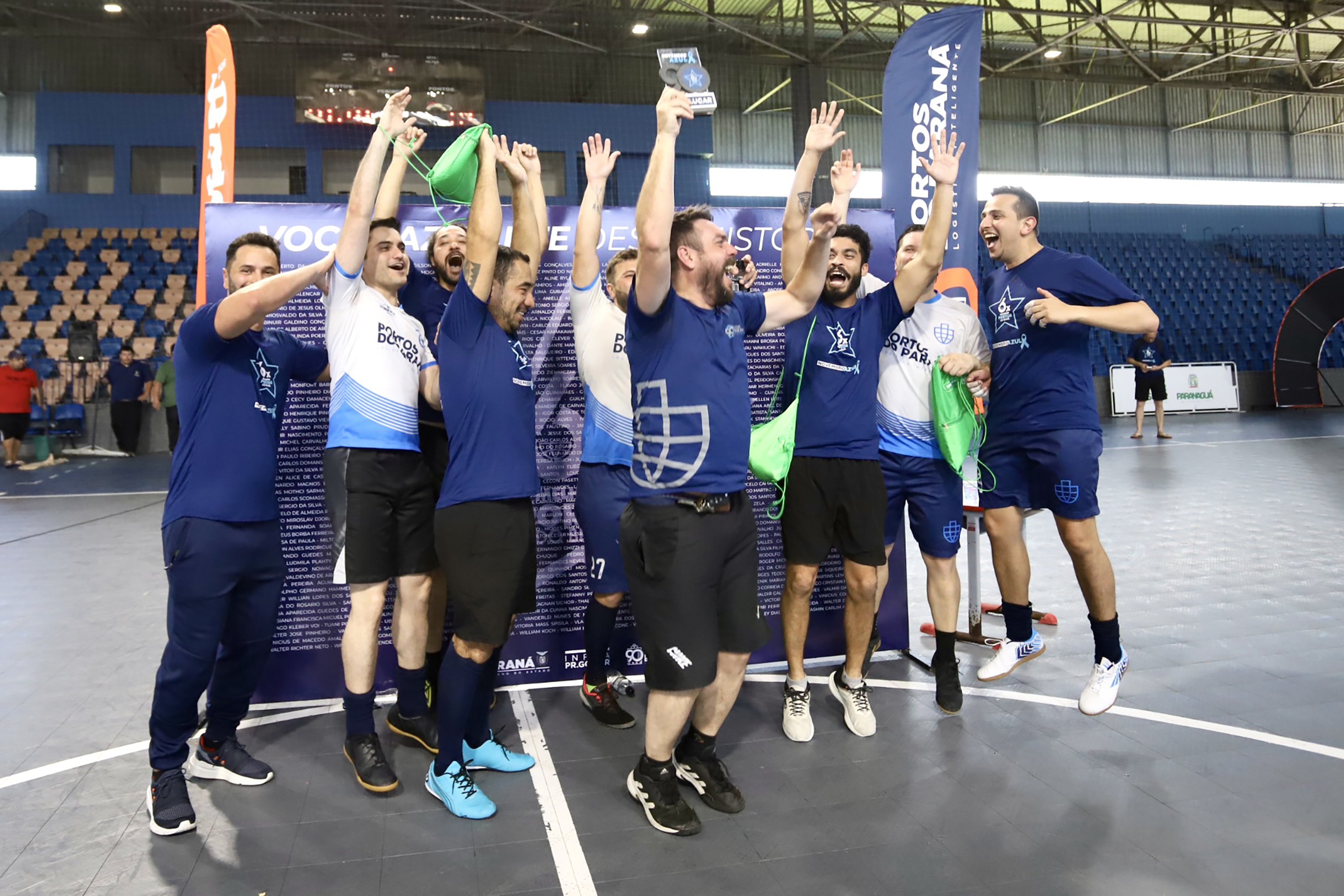 Taguaré F.C. é pentacampeão do Torneio Novembro Azul de Futsal