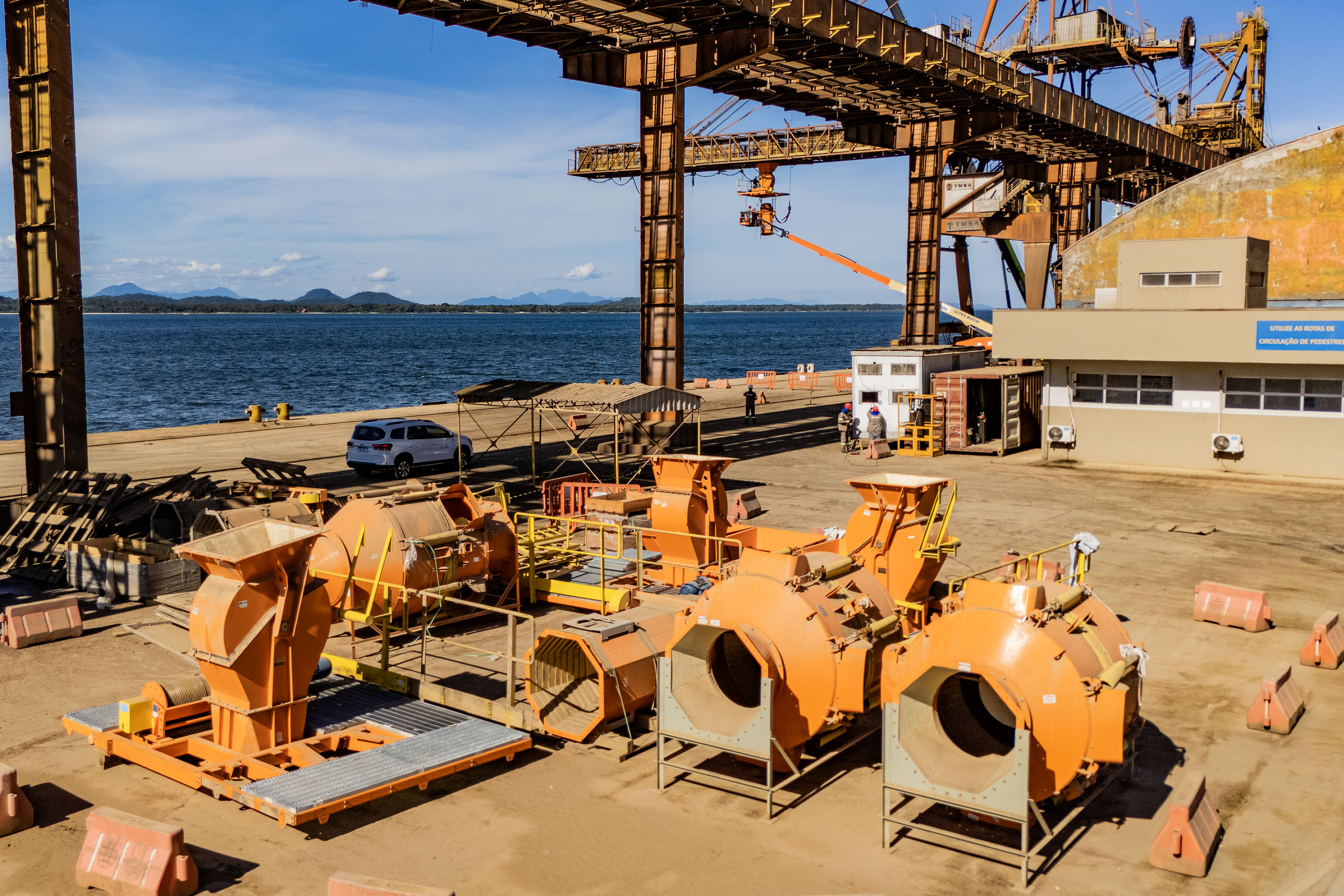 Novo sistema sustentável reforça segurança ambiental no Corredor de Exportação Leste do Porto de Parana