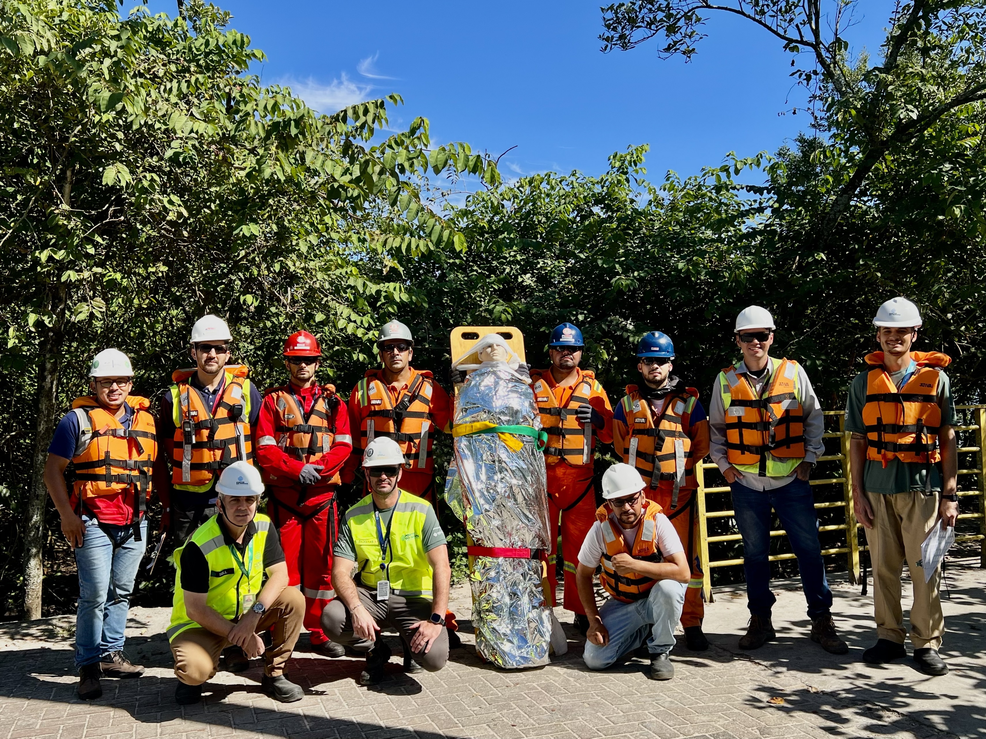 Simulado testa protocolo de “homem ao mar” no Porto de Paranaguá