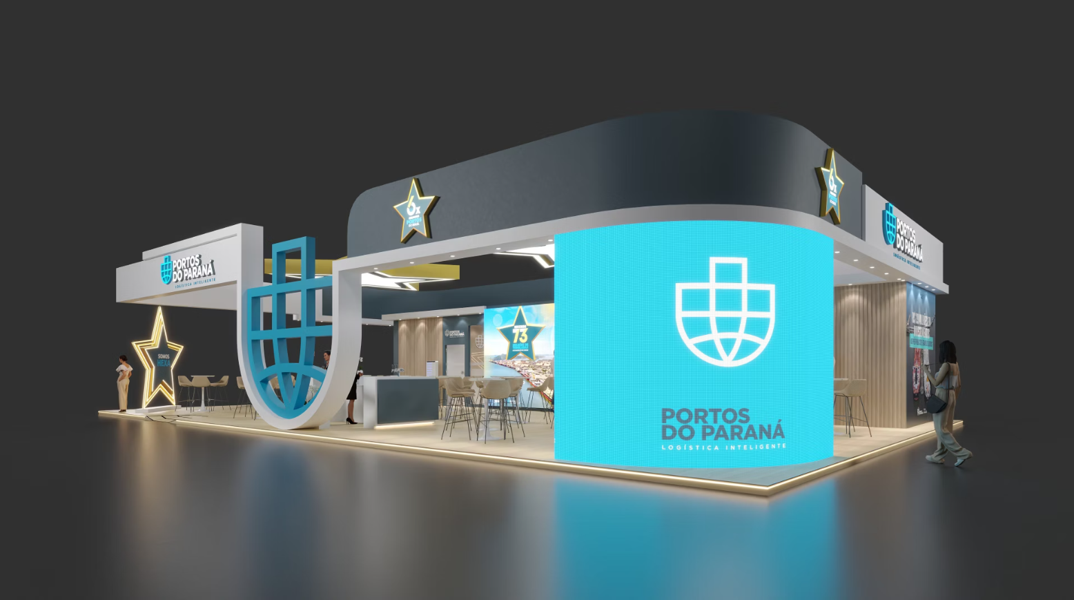 Portos do Paraná reforça liderança na Intermodal South America 2026 