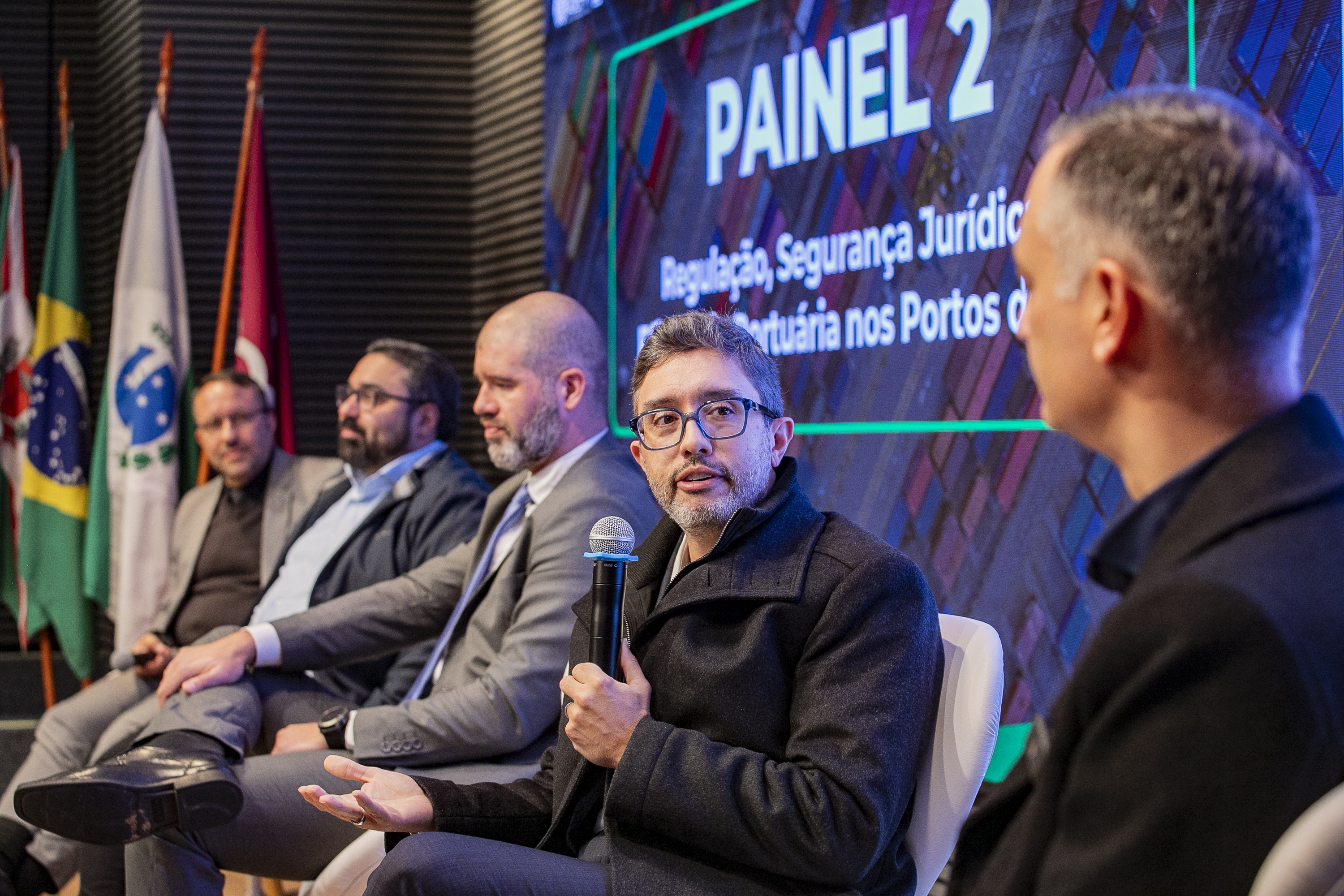 Portos do Paraná expôs seu modelo de eficiência portuária no lançamento do Movimento Agroportos