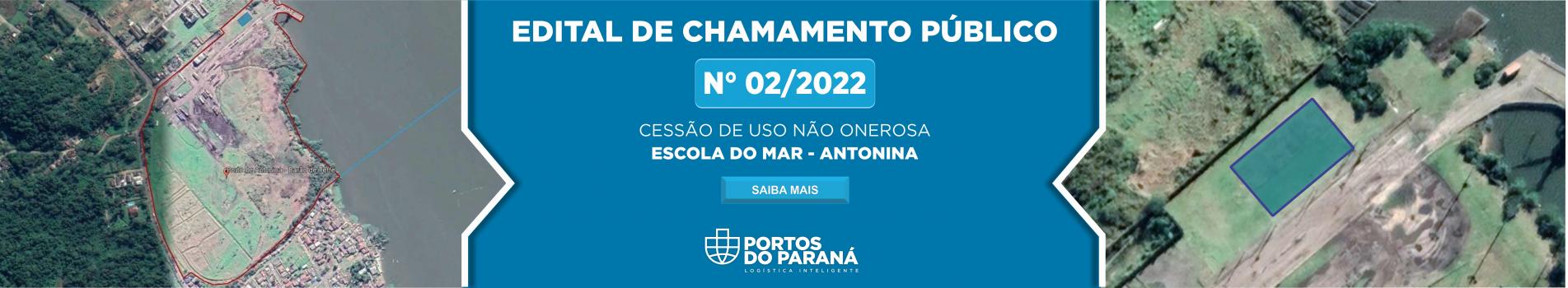 EDITAL DE CHAMAMENTO PÚBLICO Nº 2/2022