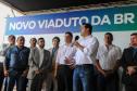 O governador Carlos Massa Ratinho Júnior inaugura nesta quinta-feira (10) , o viaduto da BR-277 e as obras de ampliação do Terminal de Contêineres de Paranaguá (TCP).