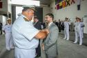 Luiz Fernando Garcia recebeu a medalha Amigo da Marinha, em reconhecimento aos serviços da autoridade portuária na manutenção da segurança da navegação pelos Portos do Paraná