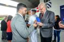 Luiz Fernando Garcia recebeu a medalha Amigo da Marinha, em reconhecimento aos serviços da autoridade portuária na manutenção da segurança da navegação pelos Portos do Paraná