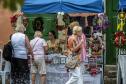 Depois de igrejas e museu, um dos lugares mais procurados pelos turistas que desembarcaram foi o Mercado Municipal