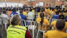 Cerca de 1100 trabalhadores prestigiaram o encontro de reflexão sobre prevenção de acidentes de trabalho e também de muita confraternização