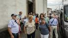 Depois de igrejas e museu, um dos lugares mais procurados pelos turistas que desembarcaram foi o Mercado Municipal