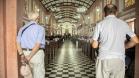 Depois de igrejas e museu, um dos lugares mais procurados pelos turistas que desembarcaram foi o Mercado Municipal