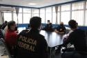 Exercício deixou Polícia Federal satisfeita com o cenário encontrado no porto de Paranaguá, no Paraná.