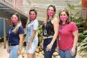 Para lembrar da importância de cuidar-se, como parte do empodeiramento delas, esta semana, a empresa pública distribuiu às quase 80 mulheres do quadro, máscaras cor de rosa, com um convite para a palestra, que encerra a ação na próxima quinta-feira, dia 29.