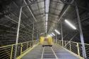 No próximo mês, o terminal se integra ao Corredor de Exportação Oeste, no novo berço 201. O armazém tem capacidade estática de 55 mil toneladas e a capacidade de expedição, na correia transportadora, é de 2 mil toneladas/hora. O investimento privado é de R$ 100 milhões.