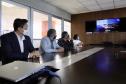 Comitiva de empresários esteve na sede administrativa da Portos do Paraná para conhecer os diferenciais que os portos paranaenses podem oferecer para a movimentação de açúcar ensacado.