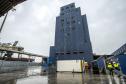 Silo obsoleto será demolido para dar mais espaço operacional ao Porto de Paranaguá
