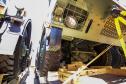 O Exército Brasileiro recebeu, na última terça-feira (30), seis novos caminhões da marca Tatra 8x8 com portadas IRB importados. Os veículos militares foram desembarcados na TCP - Terminal de Contêineres de Paranaguá, no Porto de Paranaguá. Fabricadas na República Tcheca, as viaturas foram embarcadas em porto alemão. Chegaram em Paranaguá em contêineres Flat Rack no navio Cap San Lorenzo.   