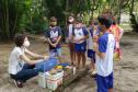 Como educação ambiental, Portos do Paraná implanta composteiras em escolas na Ilha do Mel