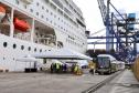 Navio com 2 mil turistas chega a Paranaguá e deve colocar Paraná na rota de cruzeiros