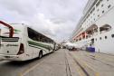 Navio com 2 mil turistas chega a Paranaguá e deve colocar Paraná na rota de cruzeiros
