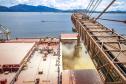 Janeiro foi de recorde nas exportações de grãos pelo Corredor Leste do Porto de Paranaguá
